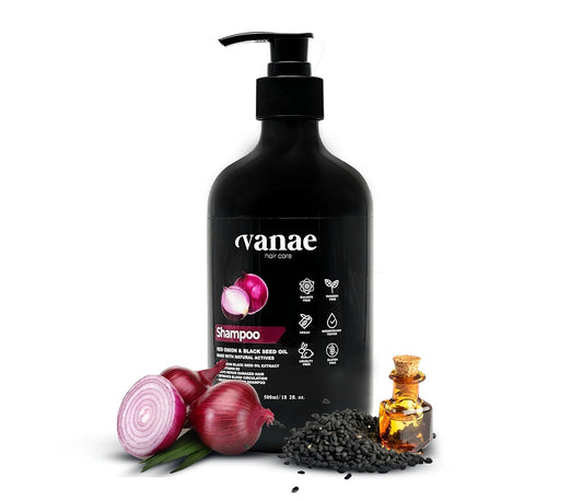 VANAE RED ONION & BLACK SEED OIL SHAMPOO