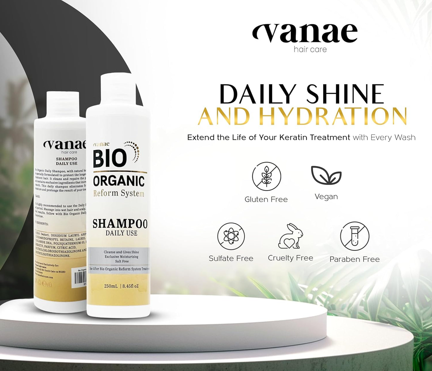 Bio Organic Daily Shampoo