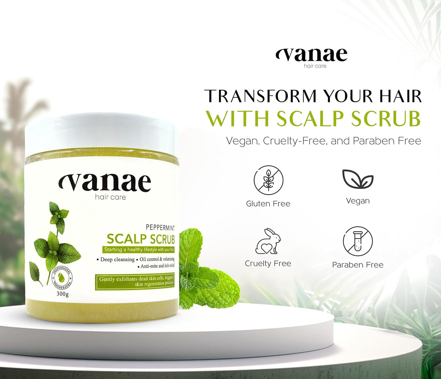 VANAE PEPPERMINT SCALP SCRUB